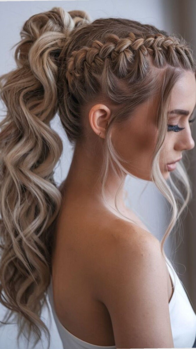 Coiffure mi-longue pratique