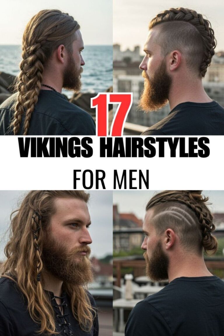 Coiffure viking homme