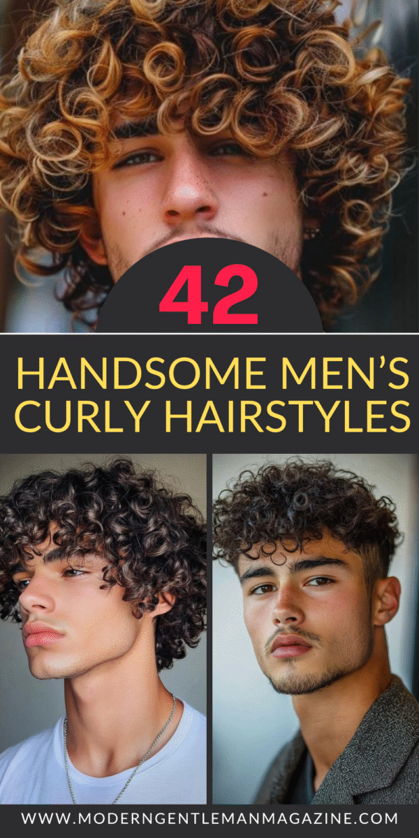 Curly hair men
