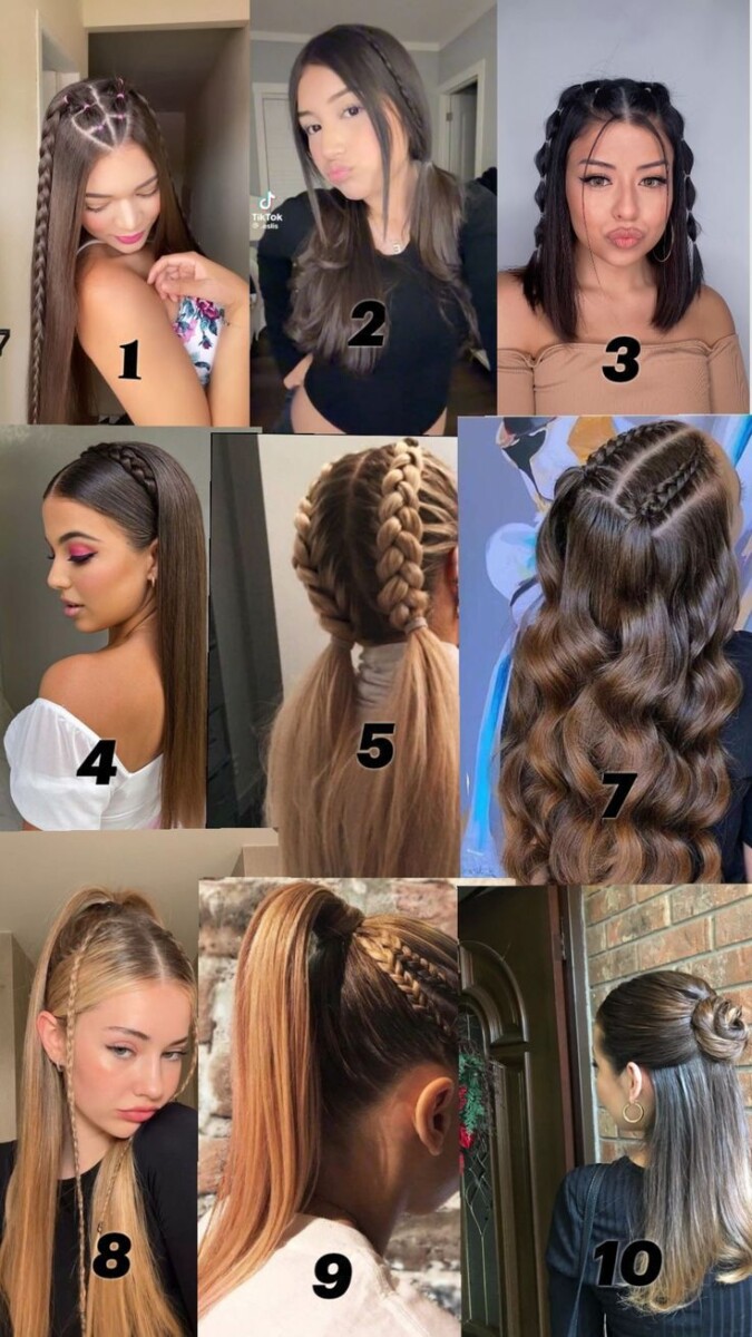 Coiffure mi-longue pratique