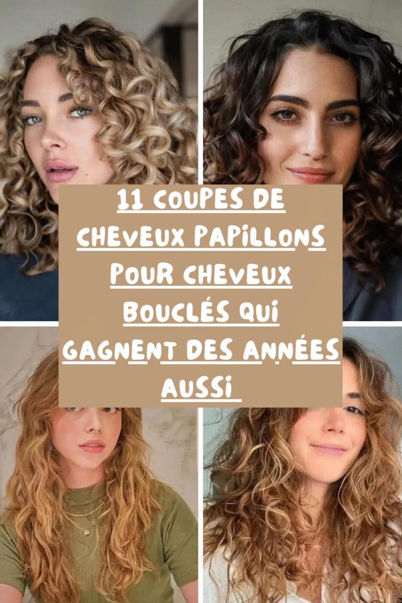 Coupe cheveux bouclés tendance