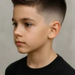Coupe garçon courte moderne