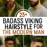 coiffure viking homme