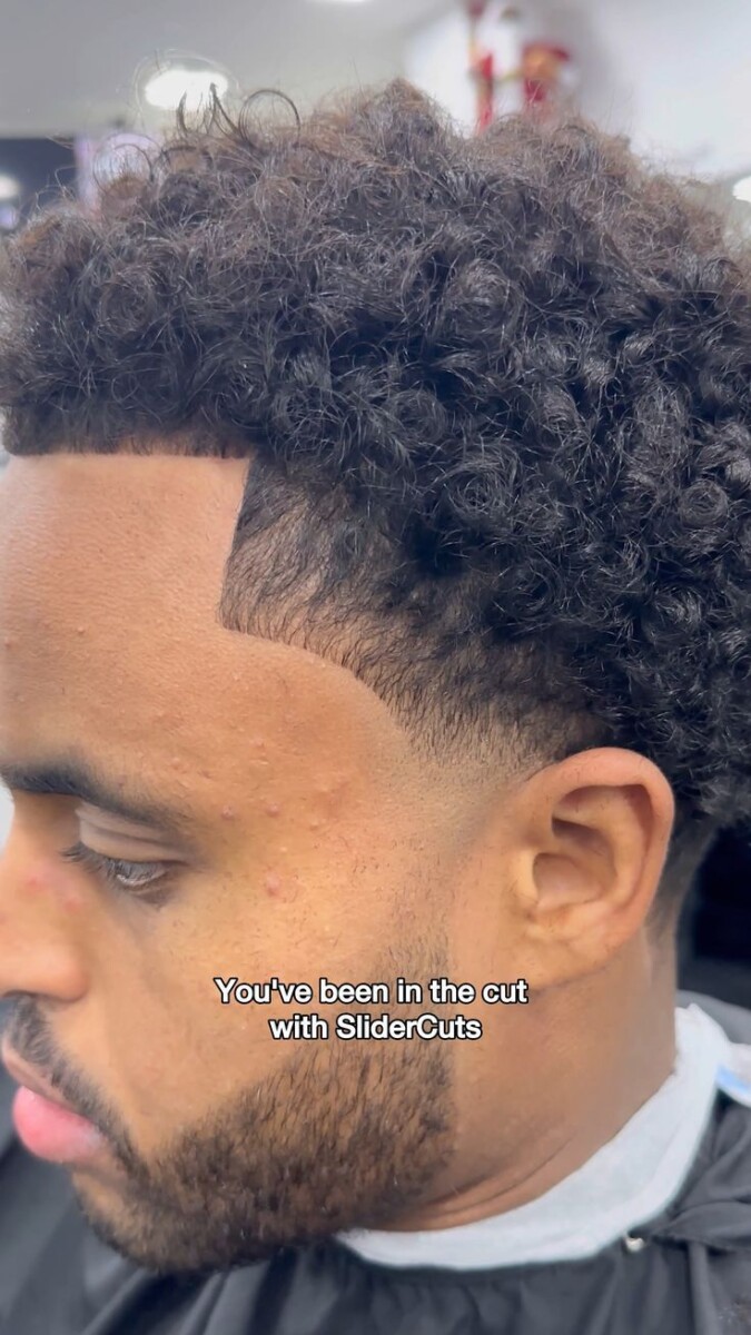 Taper fade technique coiffeur