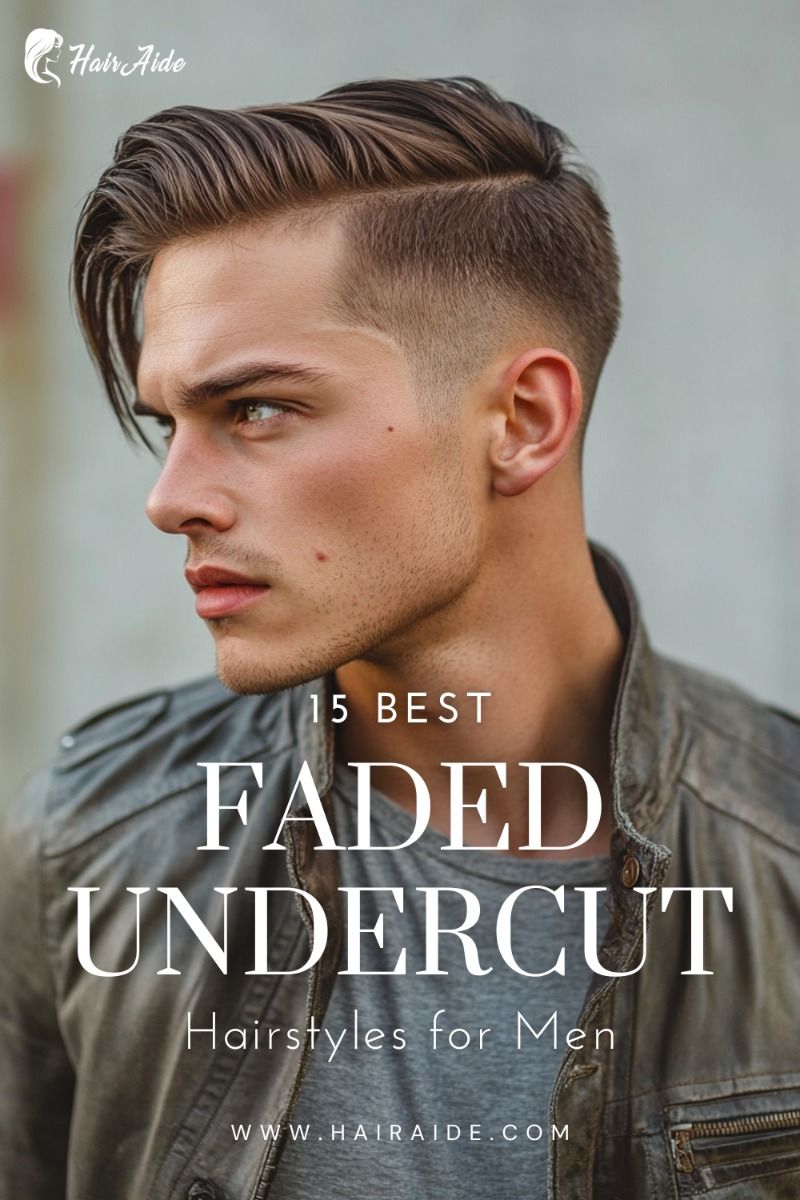 Undercut homme dégradé laser