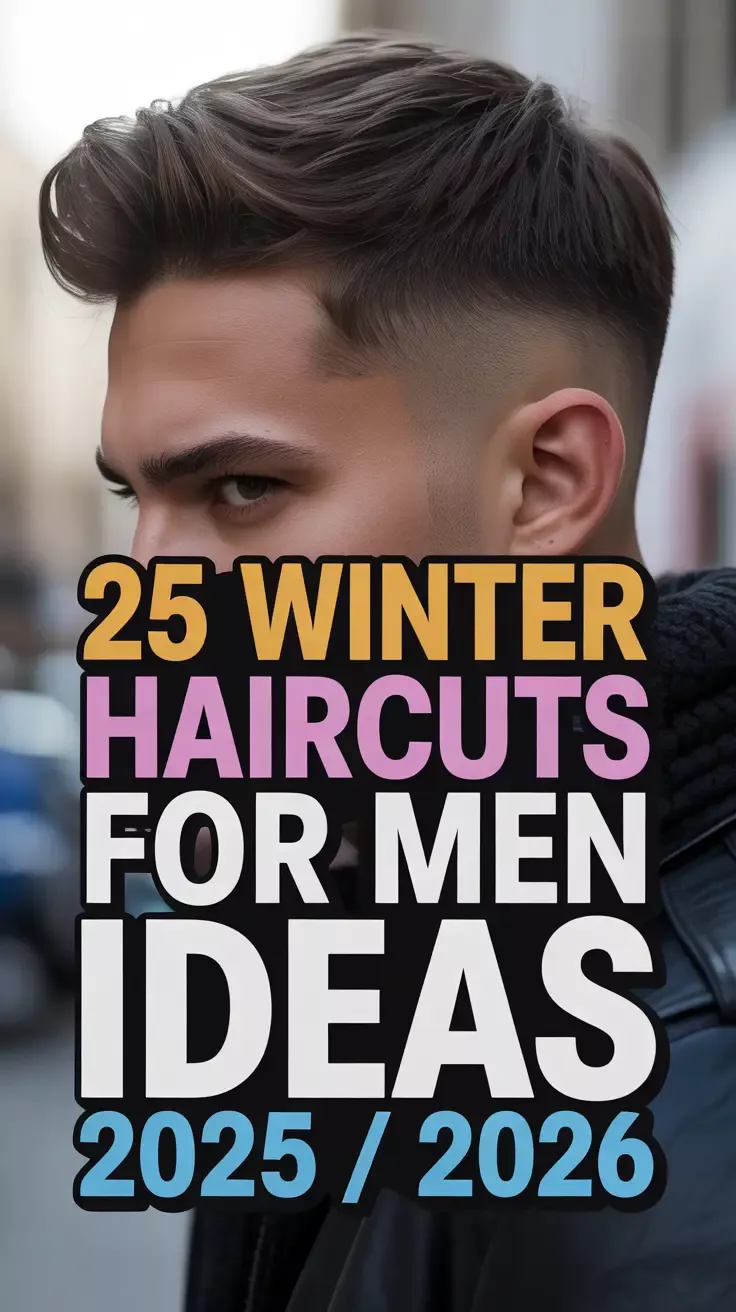 Coupe homme tendance 2025