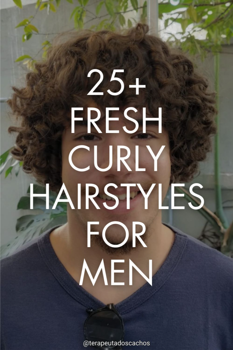 coupe homme cheveux bouclés