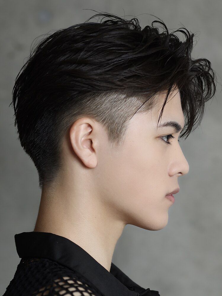 Undercut homme dégradé laser