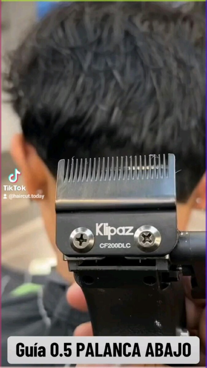 Taper fade technique coiffeur