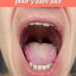 remède naturel goût amer bouche