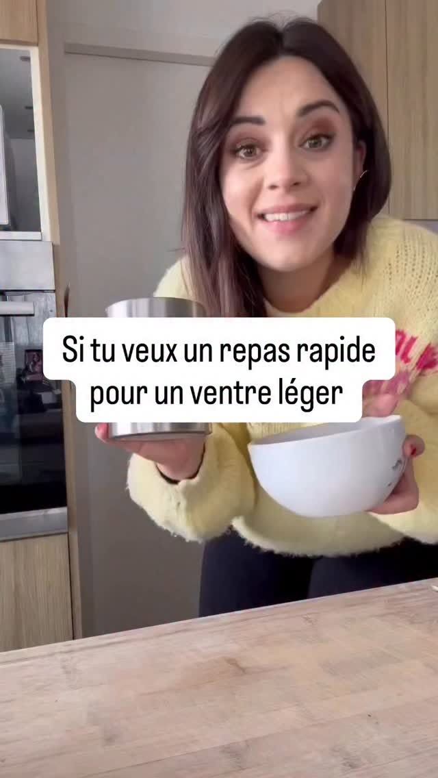 dîner équilibré et sain