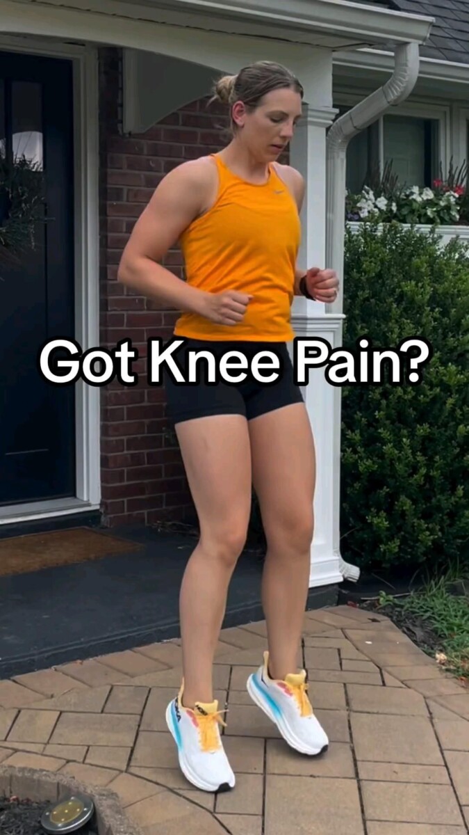 prévention douleur genou running