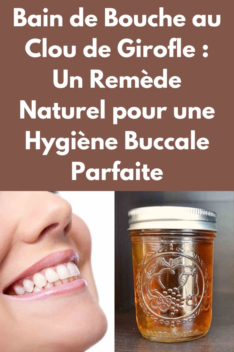 remède naturel pour bouche amère
