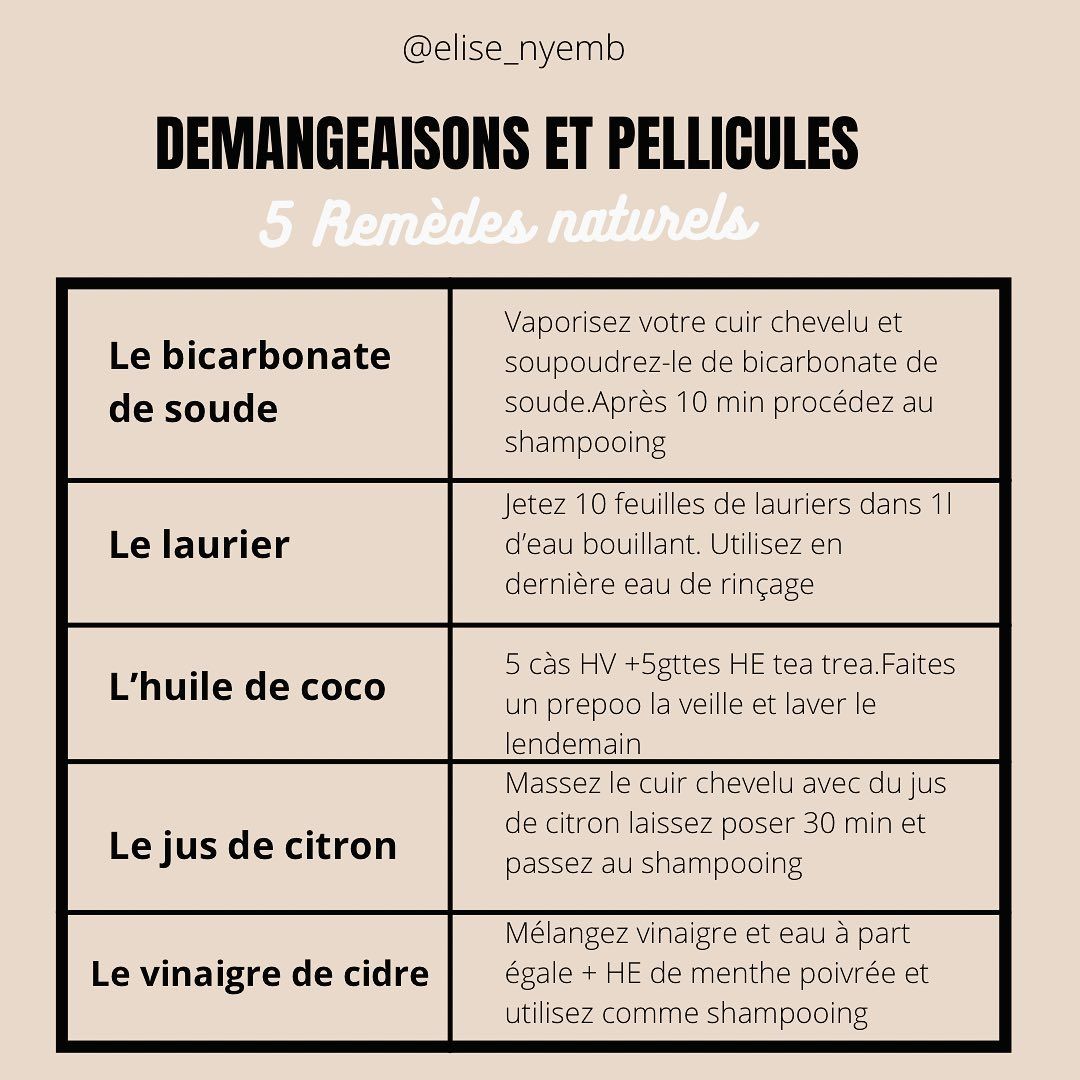 traitement naturel pellicules cheveux