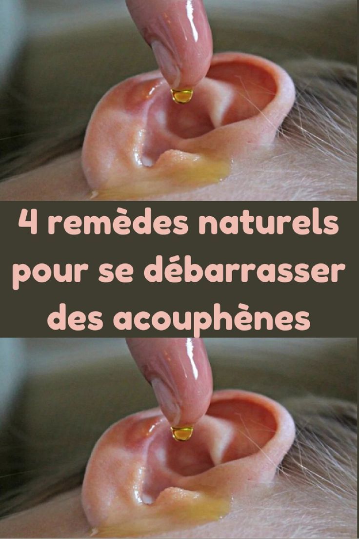 remède naturel pour oreille