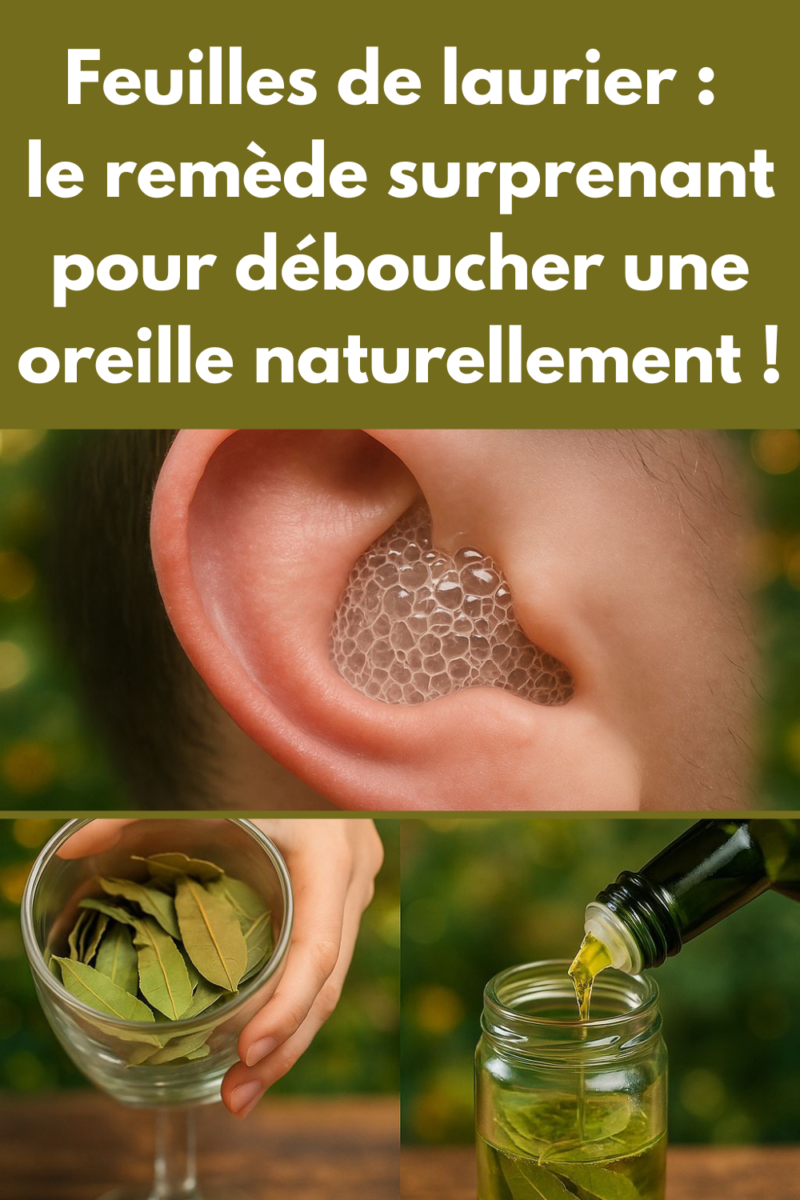 remède naturel pour oreille