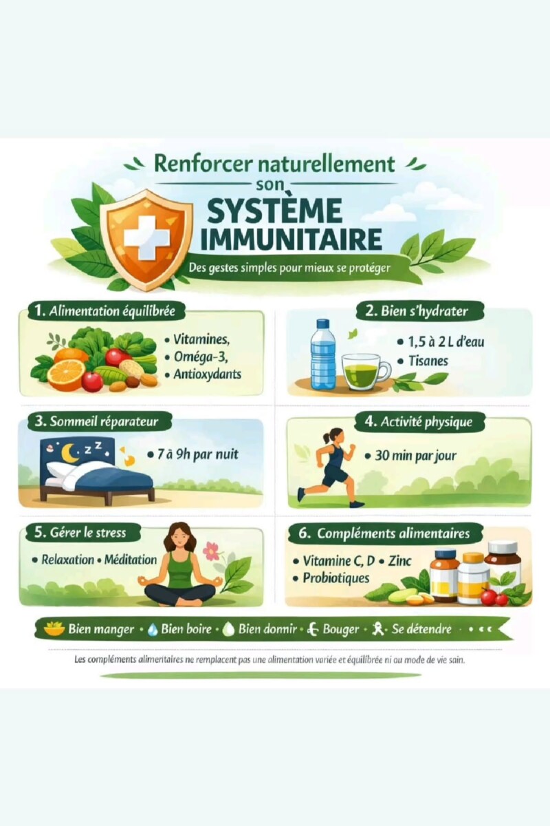 booster du système immunitaire