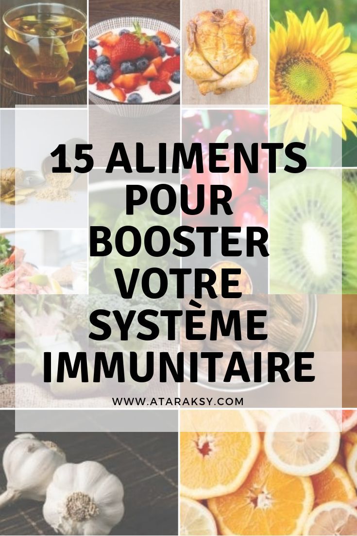 produit pour booster immunité