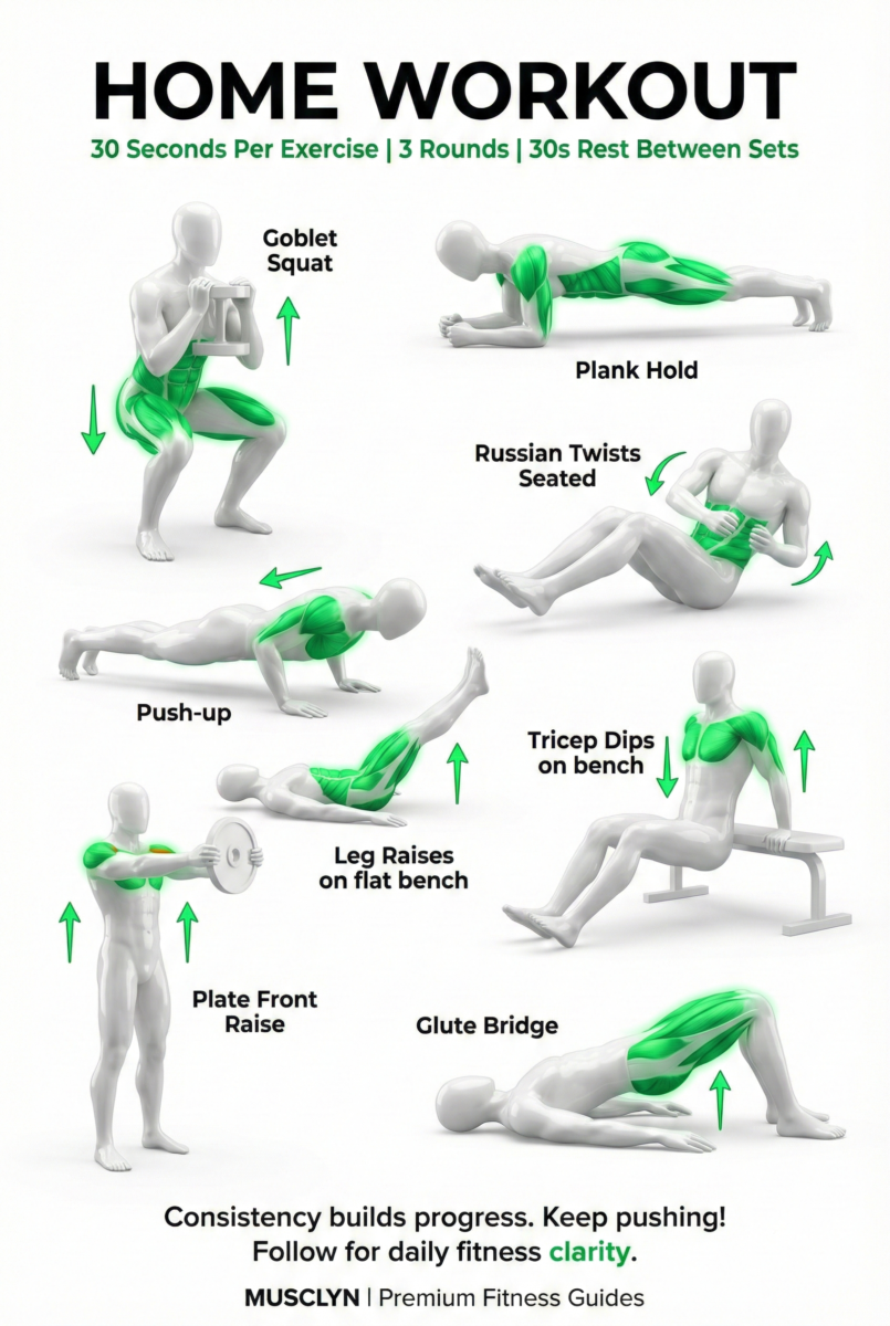 exercice sport maison débutant