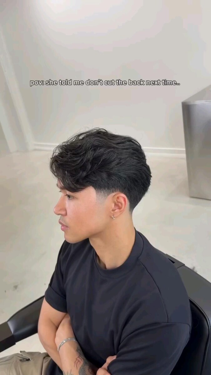 Tendance coiffure homme lisse