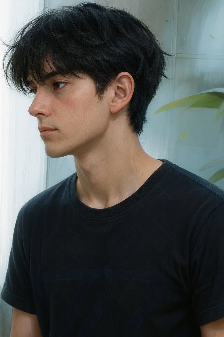 Coupe lisse homme moderne