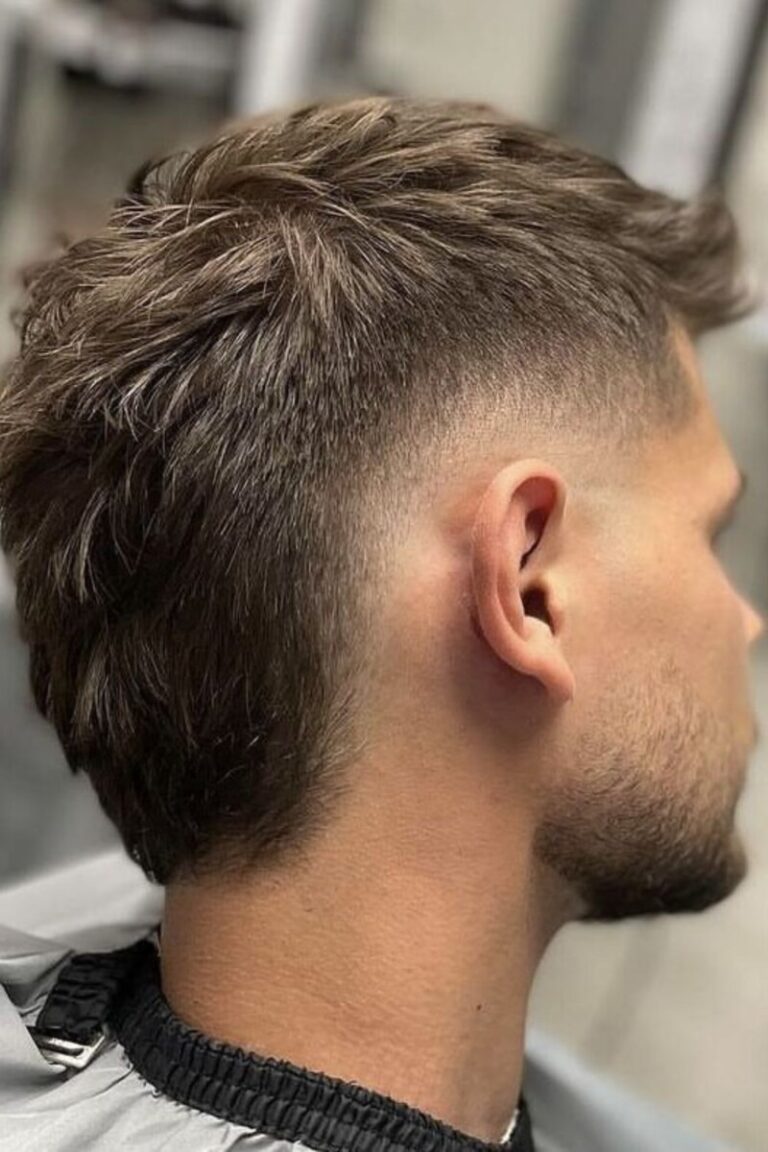Style coupe mulet moderne