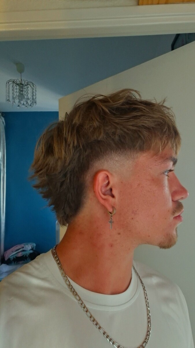 Style coupe mulet moderne