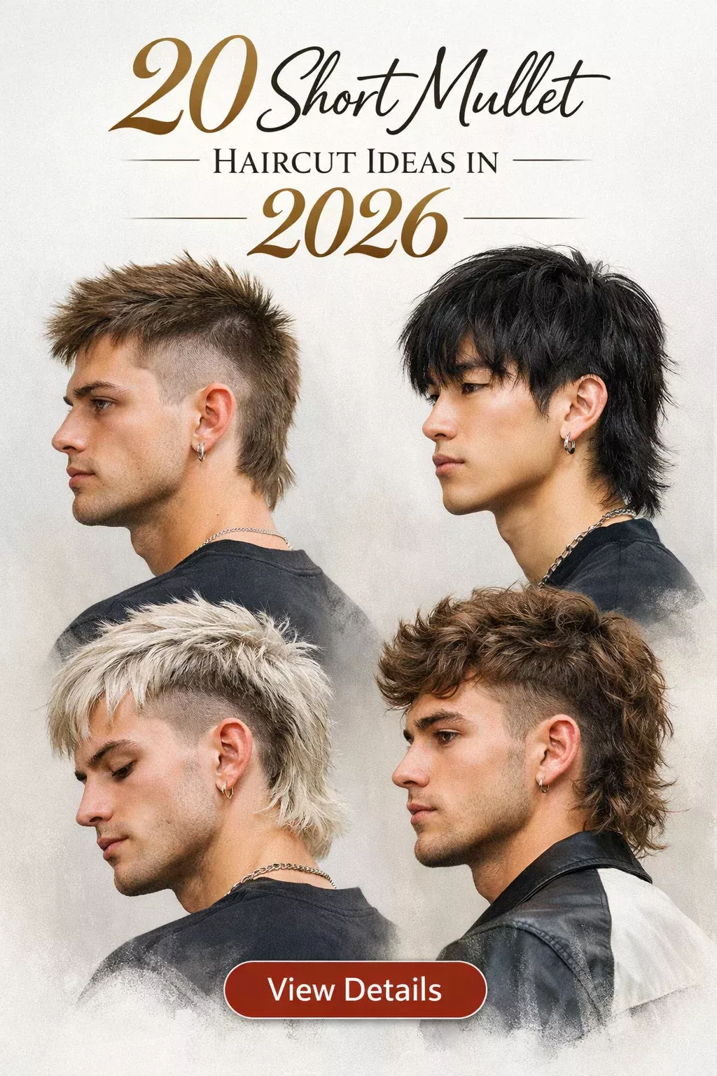 Style mulet moderne homme