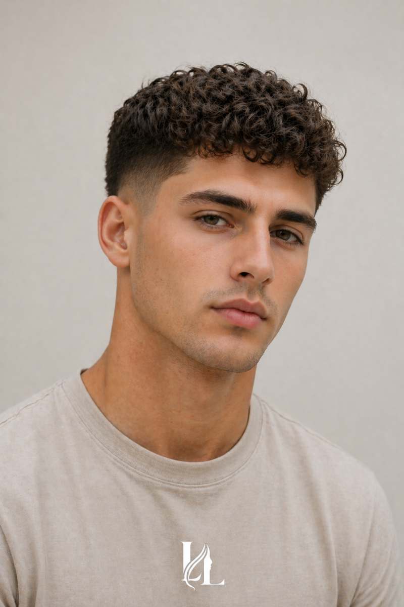 Style court homme élégant