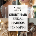 coiffures mariage cheveux courts