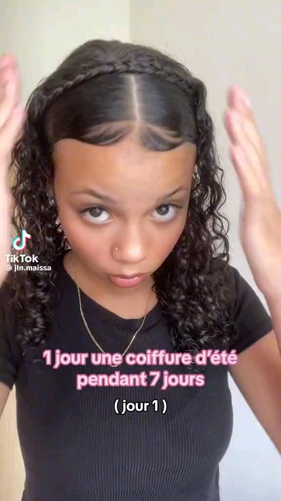 idées coiffure bouclés court