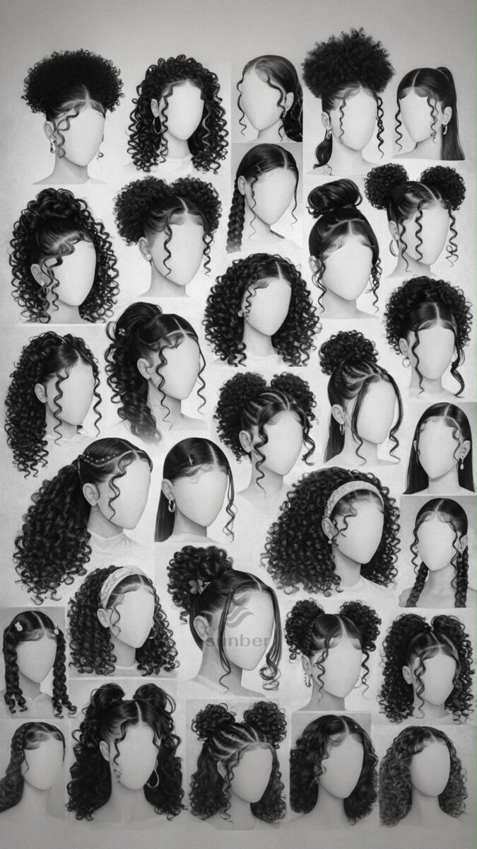 coiffure courte bouclée tendance