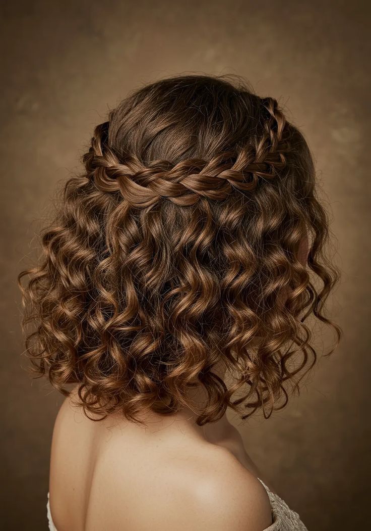 coiffure courte bouclée tendance