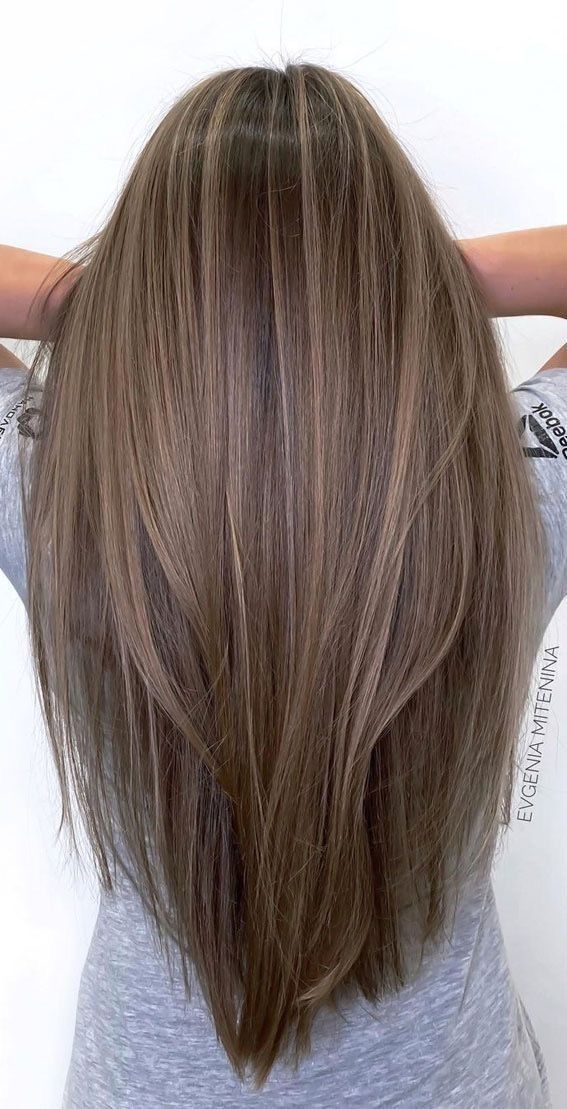 Style balayage châtain clair