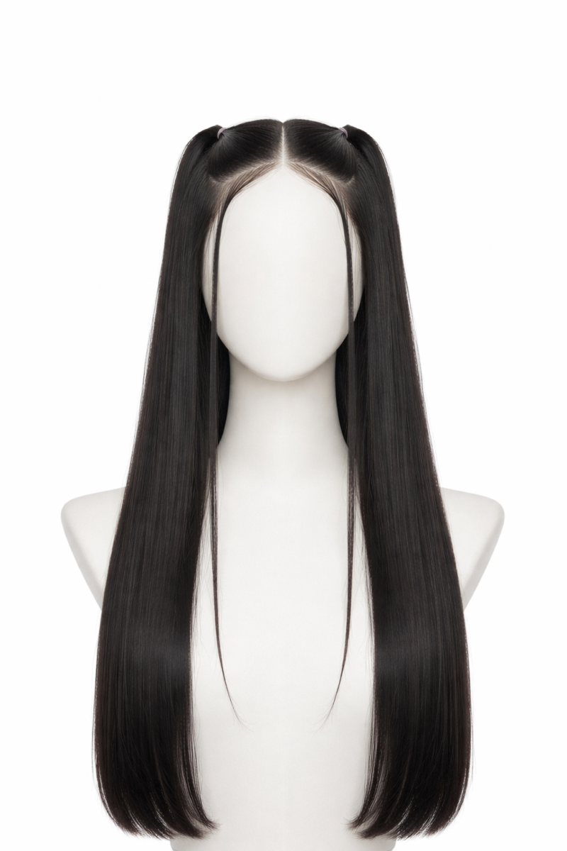 Tendance coiffure lisse moderne