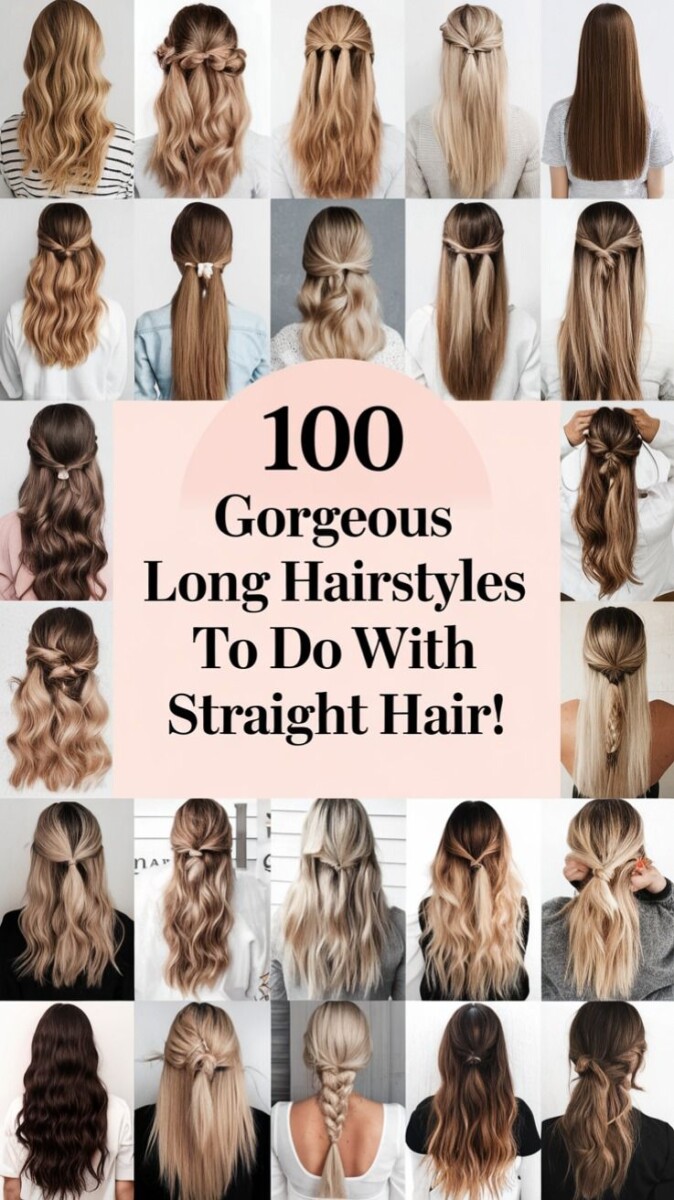 Style chic cheveux longs