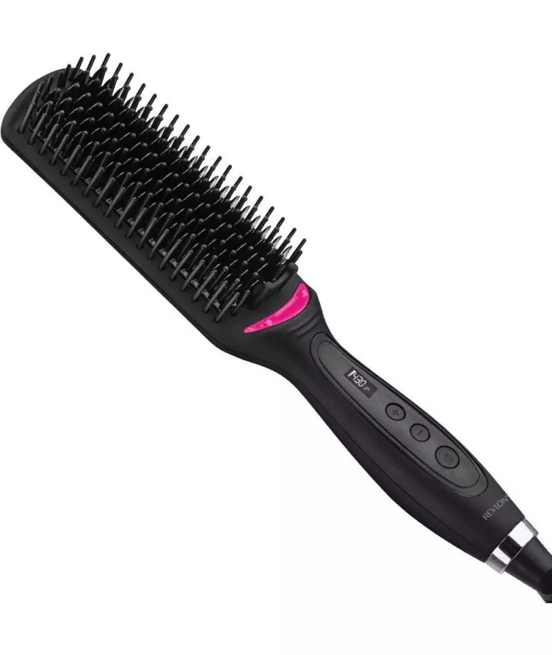 Look naturel avec brosse lissante