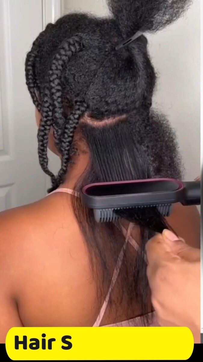 Meilleure brosse lissante crépus