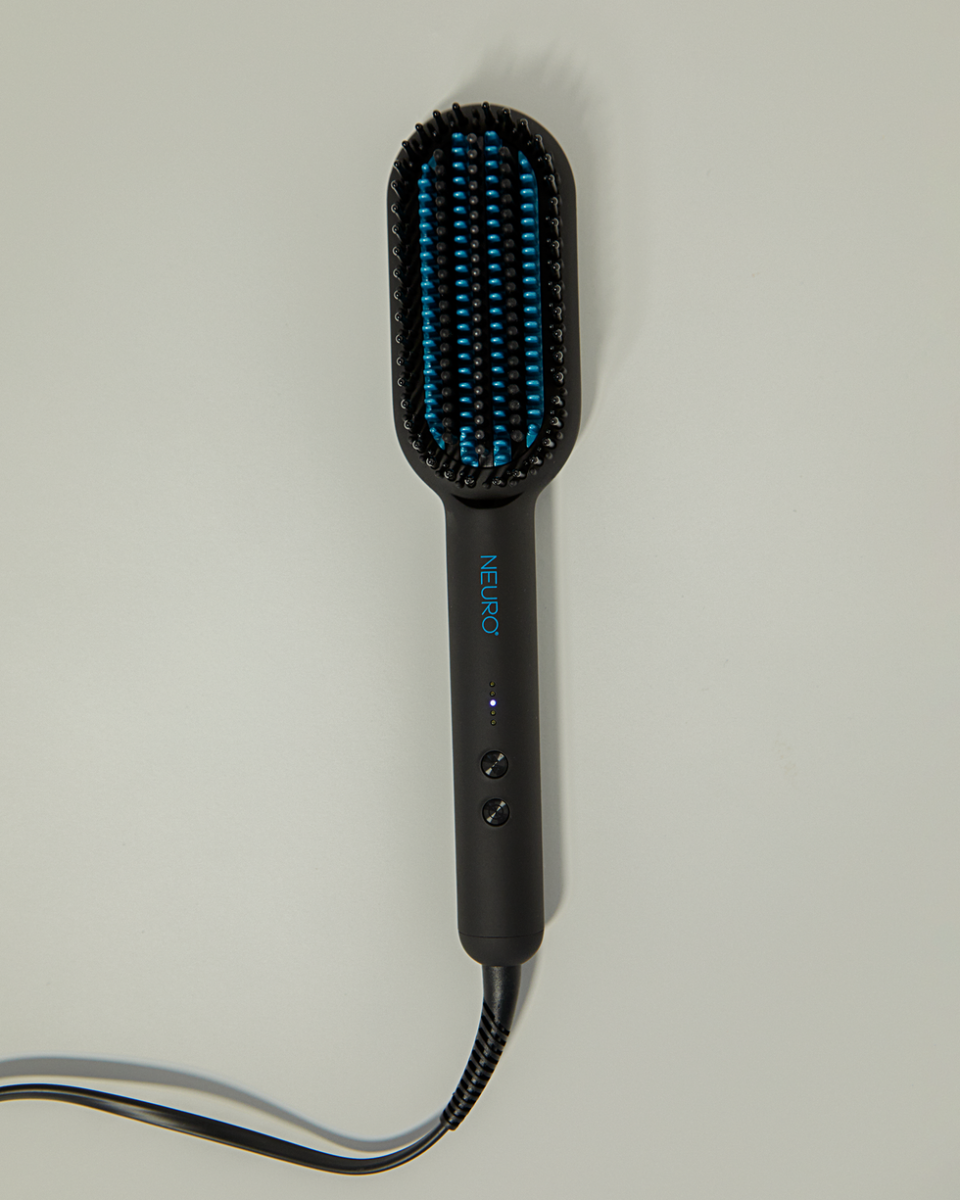 Brosse lissante cheveux crépus