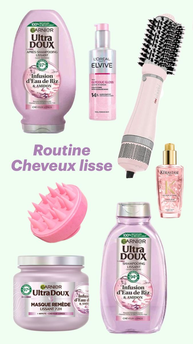 Soin capillaire pour cheveux lisses