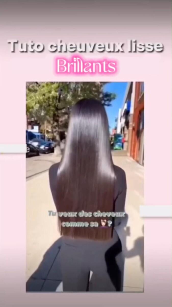 Masque pour cheveux soyeux