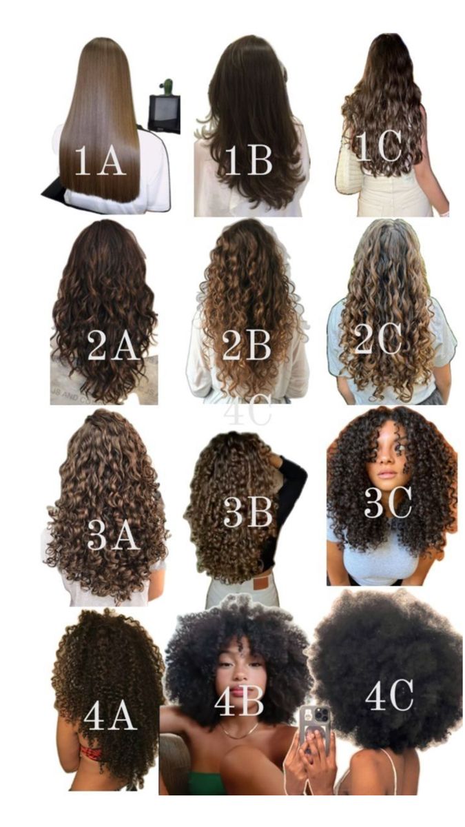Mid-length sleek hair
