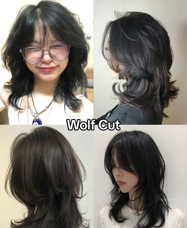 Look audacieux cheveux lisses