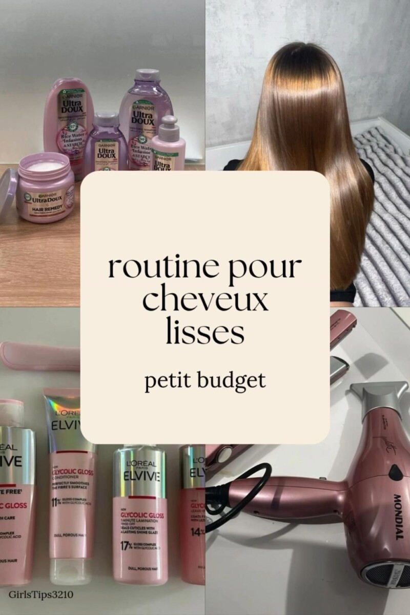 Conseils cheveux lisses efficaces