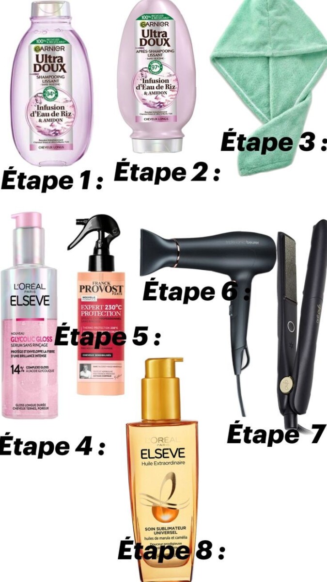 Conseils cheveux lisses efficaces
