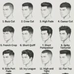 Coupe moderne homme court