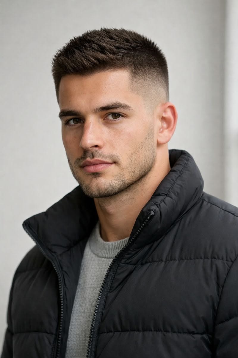 Style cheveux court homme