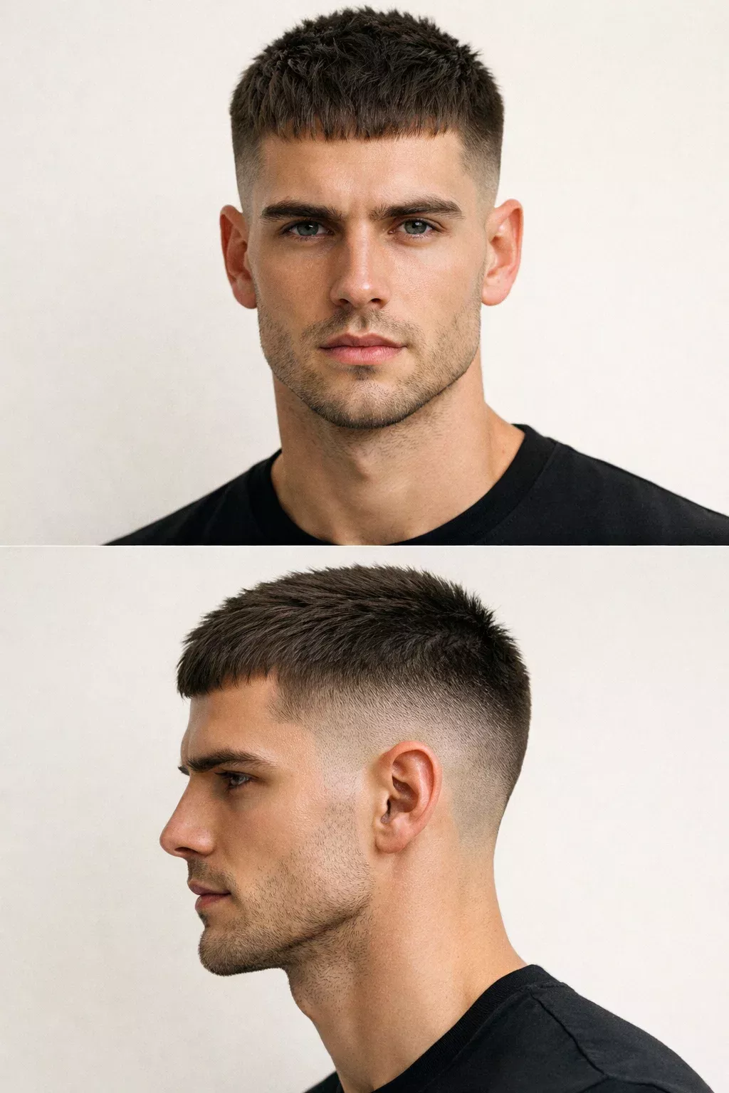 Style cheveux court homme