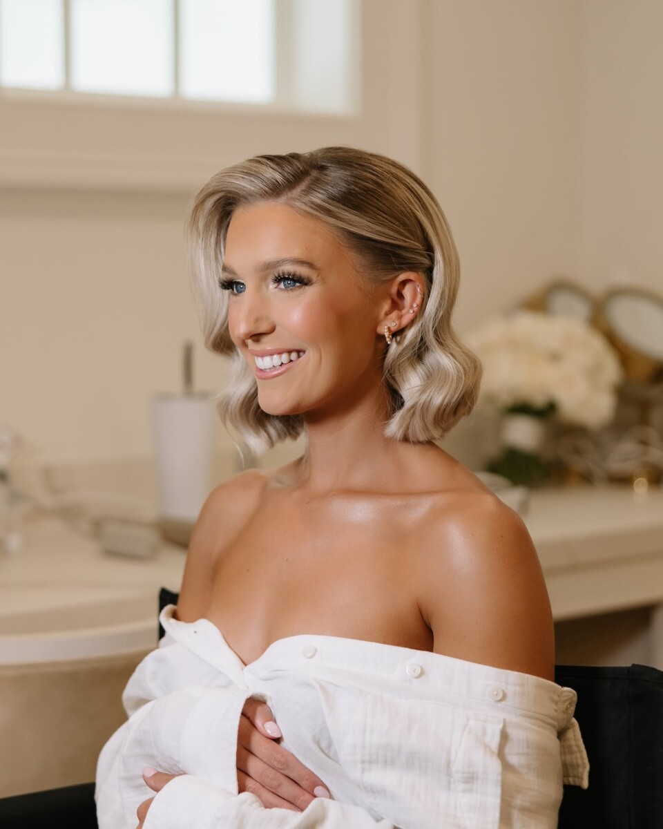 idées mariage cheveux court