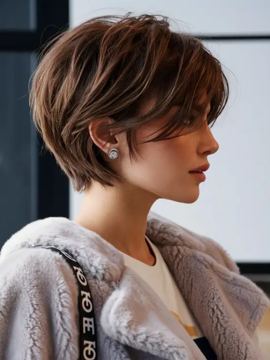 style court pour cheveux épais